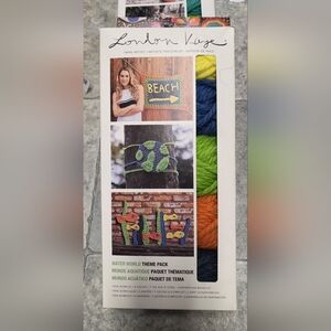 NEW LONDON KAYE Water World Theme Yarn Pack Yellow Green Blue  Crochet Magic KIT